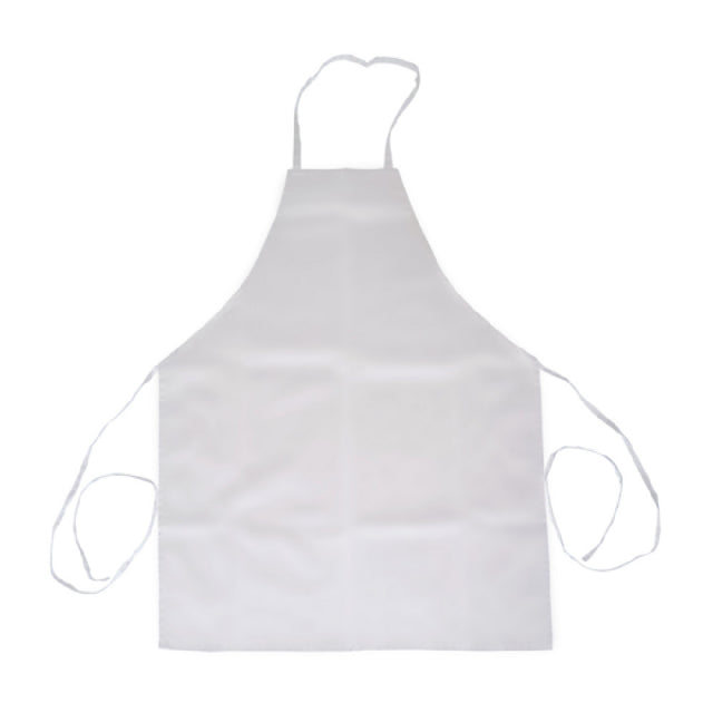 Thunder Group CA3226WH Chef Regalia Bib Aprons 32" X 26" Full-length Without Pocket
