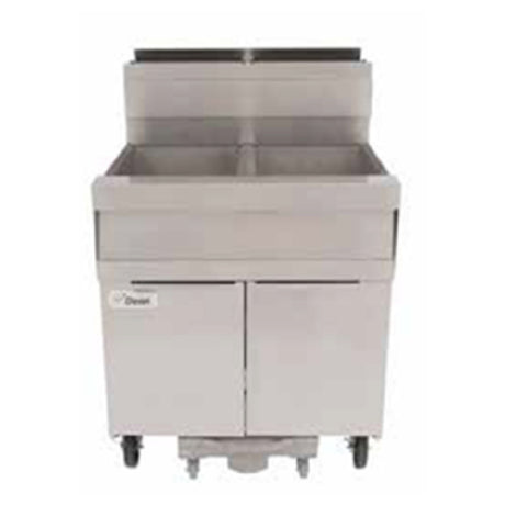 Frymaster SCFD460G_LP Dean® Decathlon Performance Fryer Battery Gas (2) 75 Lbs. Capacity Each