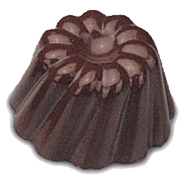 JB Prince K200 Chocolate Mold 11"W X 7"D O.A 1-3/16" Dia. X 11/16"H (30mm Dia. X 18mm) Size Forms