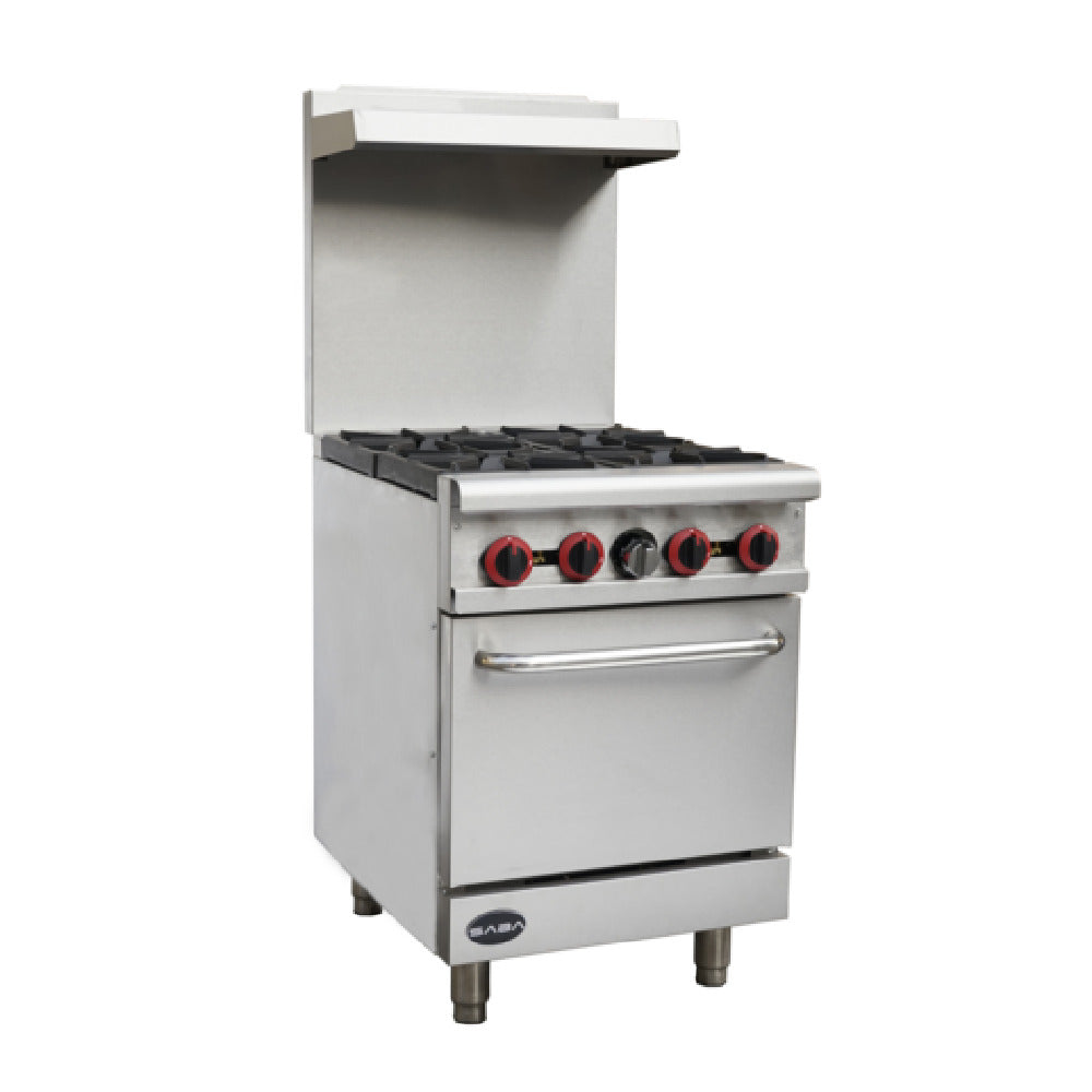 SABA GR-24 Restaurant Range Gas 24"W