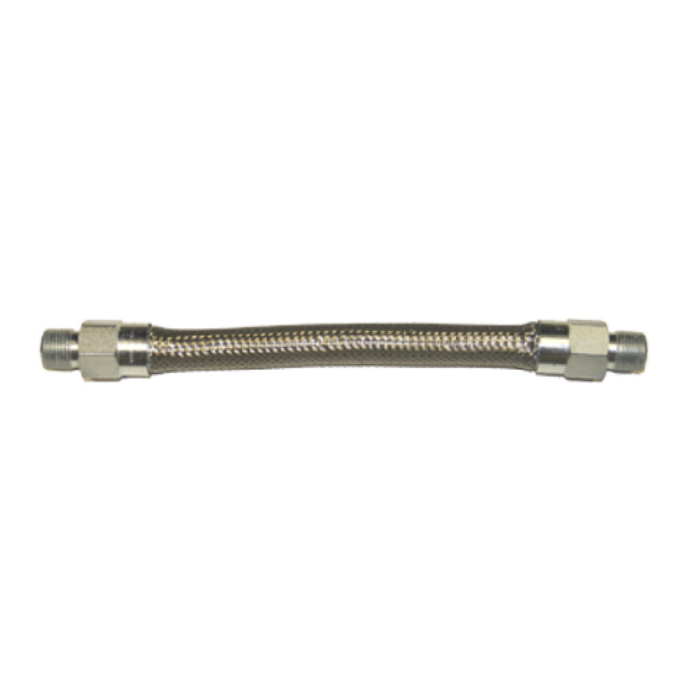 Dormont 16125B24 Dormont Braided Gas Connector Hose 1-1/4" Inside Dia. 24" Long Covered With Stainless Steel Braid