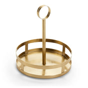 American Metalcraft GSCR8 - Condiment Rack, 8"dia., Gold (12 Each Per Case)