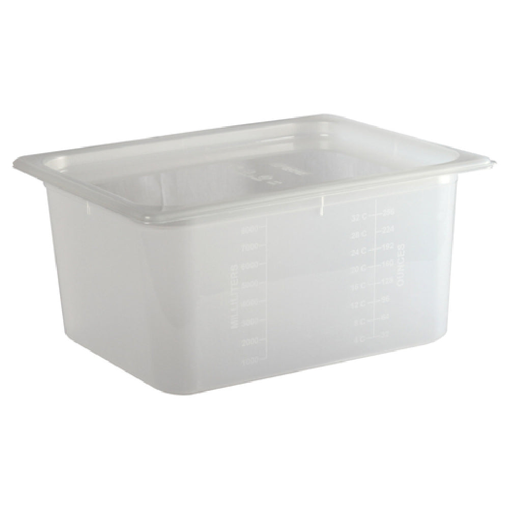 San Jamar MP12 ModPan™ Food Pan 1/2 Size 9 Qt.