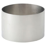 Harold Import Co. 93212 HIC Food Ring Mold 3-1/2" 18/8 Stainless Steel