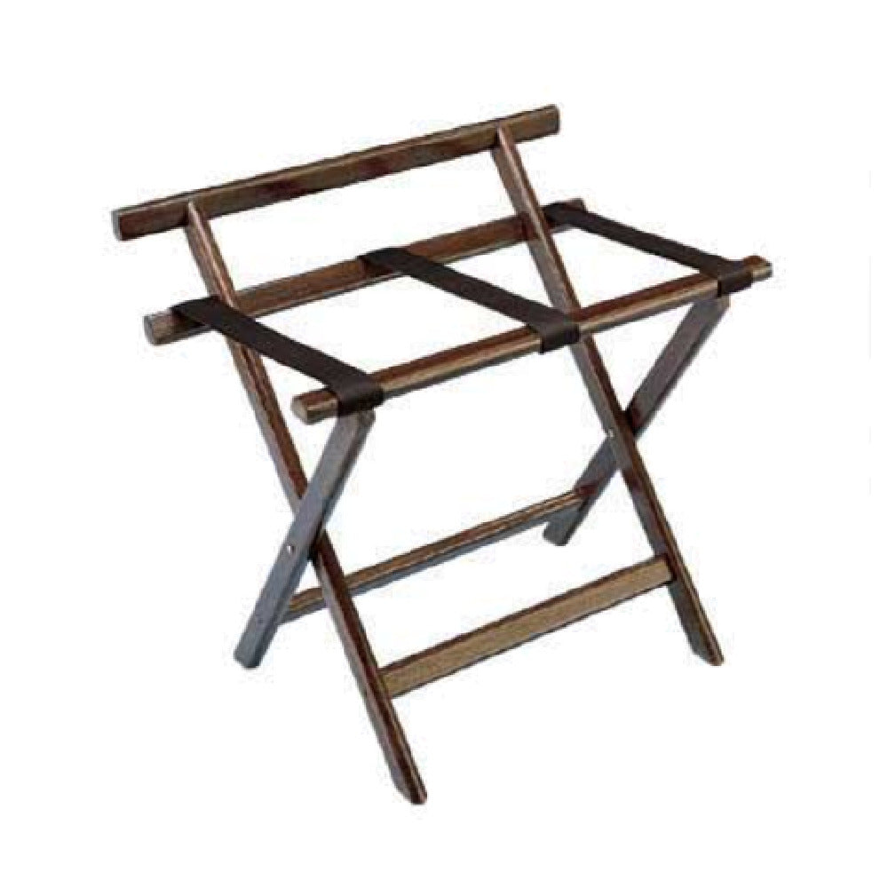 Forbes Industries 932-DO Luggage Rack 24"W X 18-1/2"D X 23"H Solid Oak