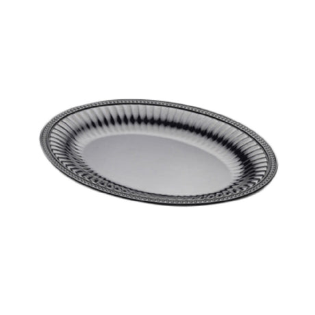 GET Enterprises M1713OV-B Elite Global Solutions Platter 17"L X 13"W X 1-3/4"H Oval