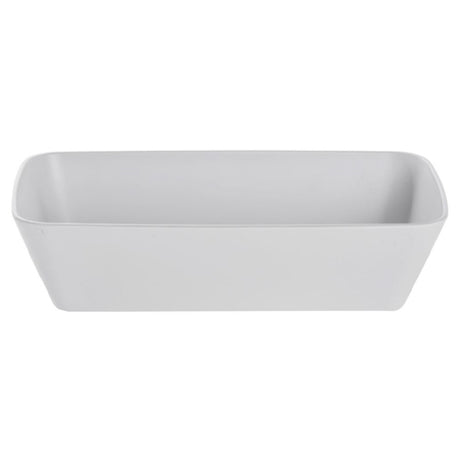 Hubert 41787 - Soft Square Bowl, 157 Oz., 12-1/2" X 7" X 3-3/16"H