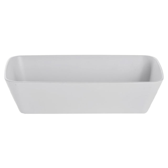 Hubert 41787 - Soft Square Bowl, 157 Oz., 12-1/2" X 7" X 3-3/16"H