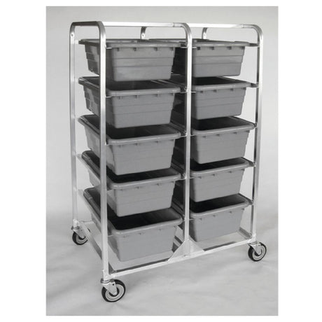 Hubert 67491 - Lug Dolly, 10-lug, 27" X 37" X 61-1/2"H