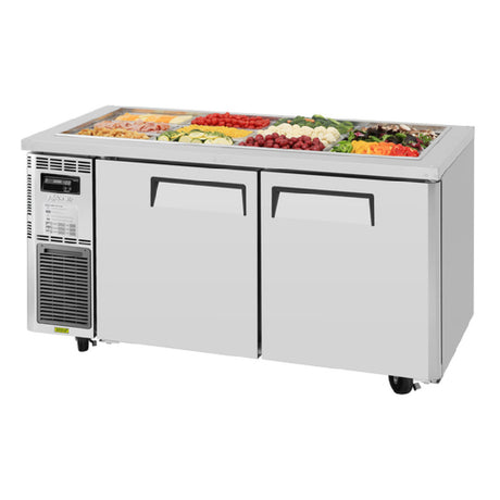 Turbo Air JBT-60-N J Series Refrigerated Buffet Table Two-section Front Air Intake