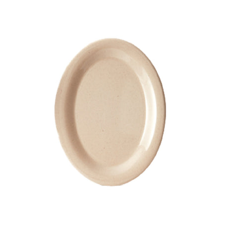 GET Enterprises BAM-1950 BambooMel® Platter 9-3/4"L X 7-1/4"W Oval