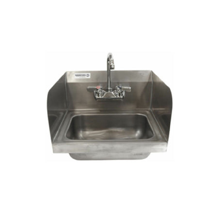 Hubert 75933 - Kratos® Commercial Hand Sink With Gooseneck Faucet, 17"W X 15. 25"D X 13. 5"H