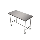 BK Resources FVT-6030 Pub Table 60"D X 30"W 18 Guage Stainless Steel