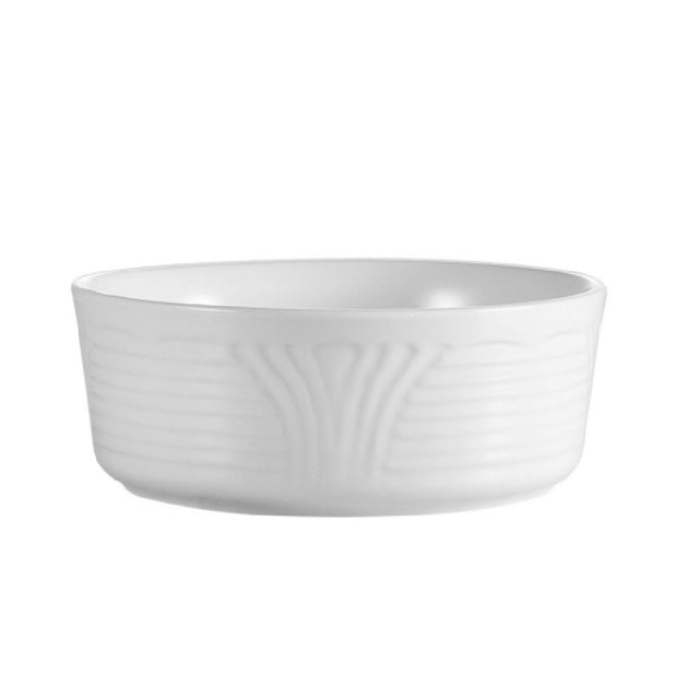 CAC China CRO-28 Corona Nappie Bowl 18 Oz. 6" Dia. X 2-1/2"H