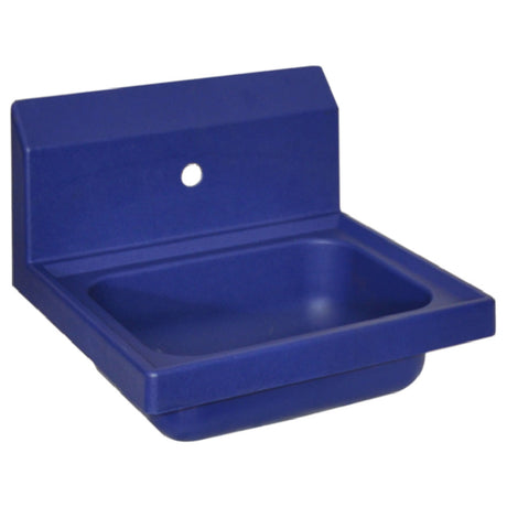 BK Resources APHS-W1410-1B Antimicrobial Hand Sink 14" Wide X 10" Front-to-back X 5" Deep Bowl