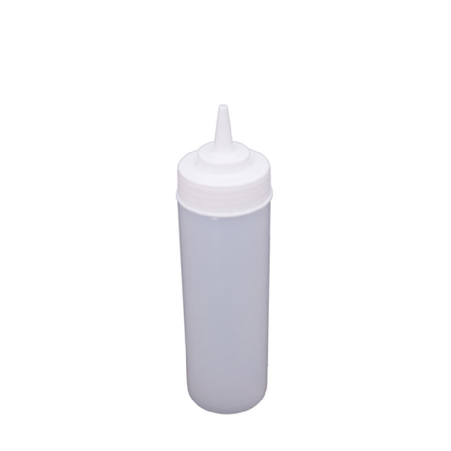 CAC China SQBT-W-12C Squeeze Bottle 12 Oz. Wide-mouth