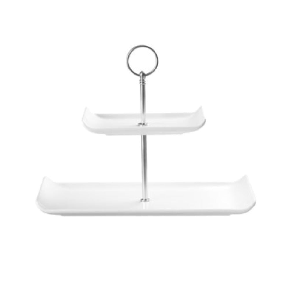 Churchill China APRBAPT61 Plate Tower 8-1/2"H 2-tier