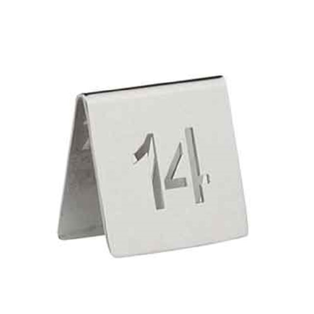 Bauscher Hepp 13.2451.0000 - Table Number Sign, 2-3/8"L (60mm), Square