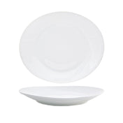 FOH DDP032WHP12 Ellipse™ Plate 12" X 10" Oval Coupe Sides