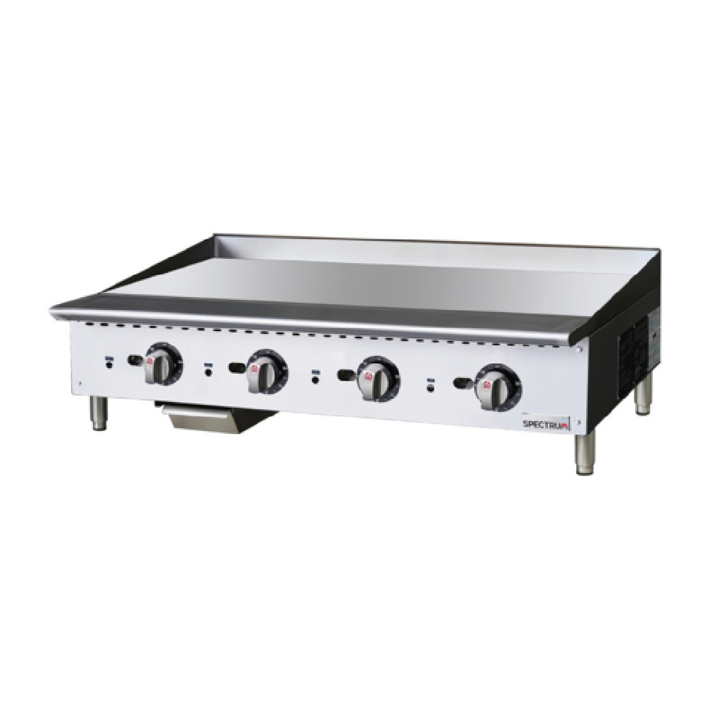 Winco NGGD-48T Spectrum™ Griddle Natural Gas Countertop