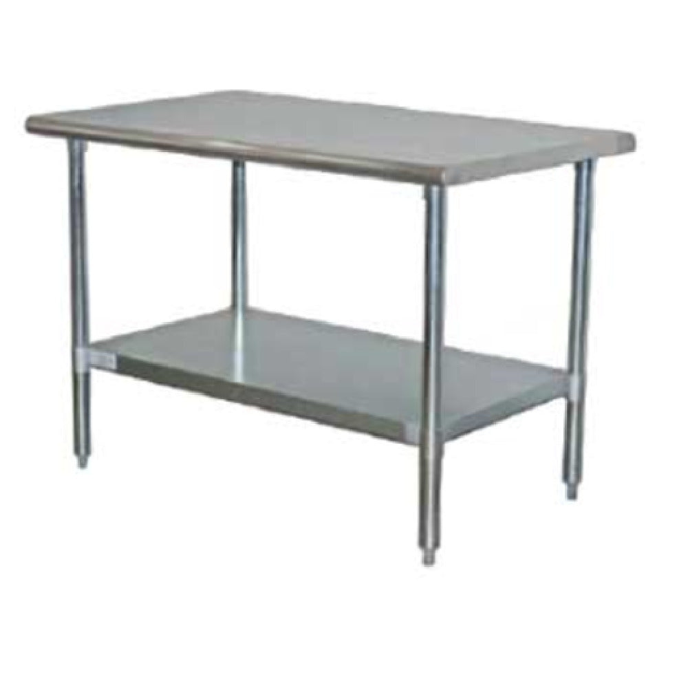 Serv-Ware T2424CWP-3 - Serv-Ware - Tables - 24" Work Table - Standard Series (24" Depth) - Dimensions: 24" W X 24" D X 34" H