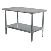 Serv-Ware T2424CWP-3 - Serv-Ware - Tables - 24" Work Table - Standard Series (24" Depth) - Dimensions: 24" W X 24" D X 34" H
