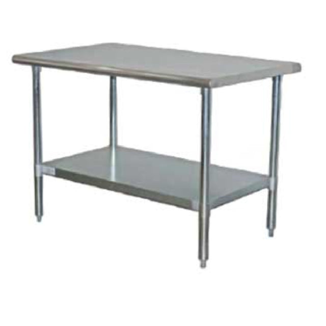Serv-Ware T2424CWP-3 - Serv-Ware - Tables - 24" Work Table - Standard Series (24" Depth) - Dimensions: 24" W X 24" D X 34" H
