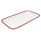 Bauscher Hepp TREW7413 - Enamelware Collection Tray, 1/3 GN Size, 12-3/4"L X 7"W X 1-1/4"H