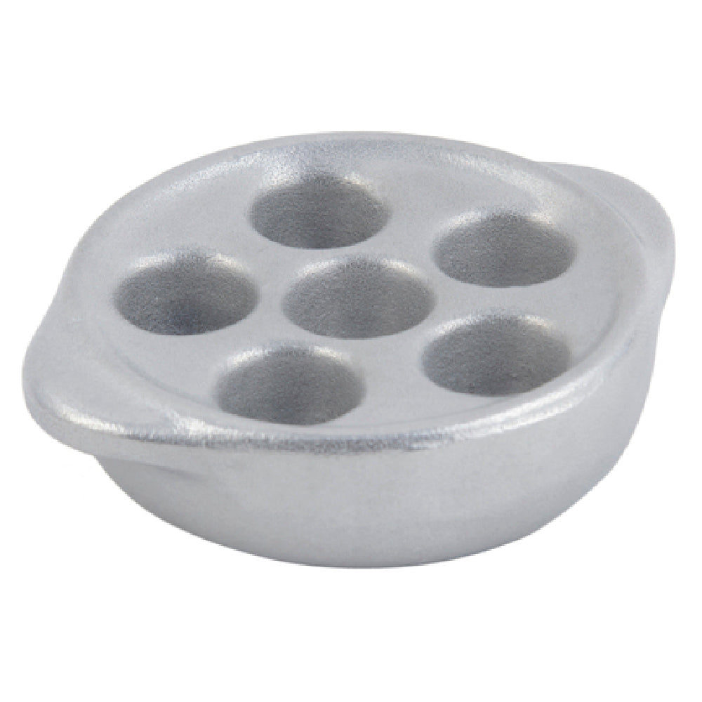 Bon Chef 5052 Snail Dish 4-1/4" 6-hole