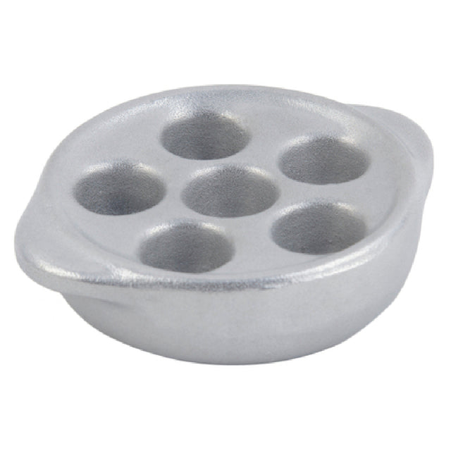 Bon Chef 5052 Snail Dish 4-1/4" 6-hole