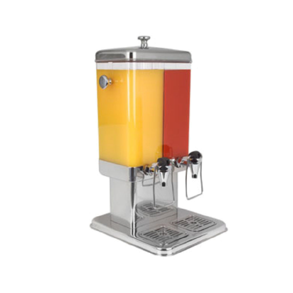 Spring USA 2512-6/5.2 Beverage/Juice Dispenser Double (2) 5 Liter Polycarbonate Vessels