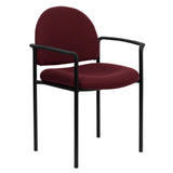 Flash Furniture BT-516-1-BY-GG Stacking Side Reception Chair 250 Lb. Weight Capacity