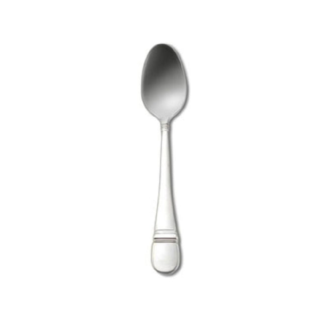 1880 Hospitality 1119SADF Oneida® A.D. Coffee Spoon 4-3/8" Banded Teardrop Shaped Handle