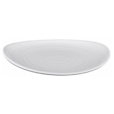 GET Enterprises DS10-W Elite Global Solutions Plate 10" Dia. X 1-1/4"H Round