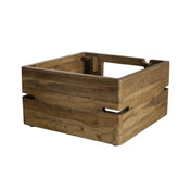 Steelite DWFB116WDT Fusion Buffer Riser 11.0"W X 11.0"D X 6.0"H Wood