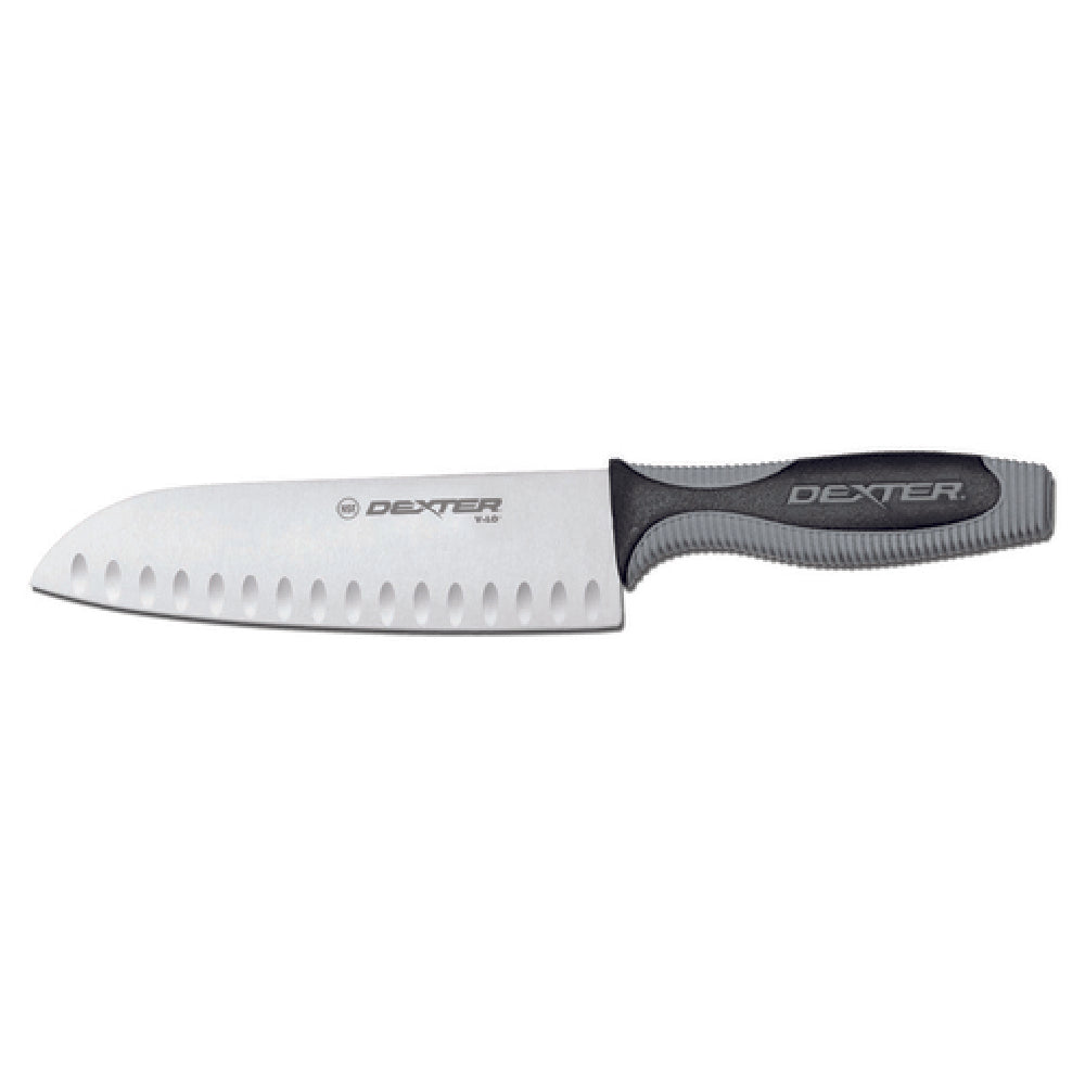 Dexter Russell V144-7GE-PCP V-Lo® (29273) Duo-Edge Santoku Chef's/Cook's Knife 7" DEXSTEEL™ Stain-free