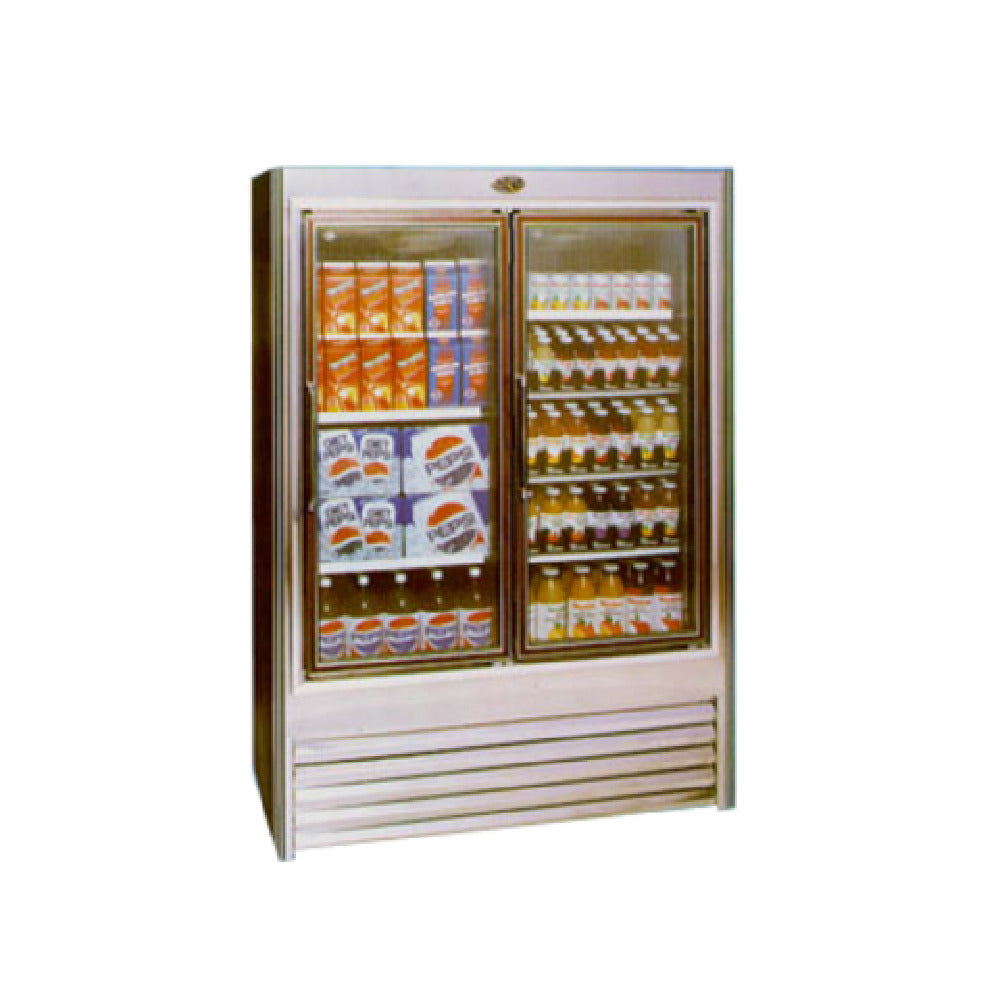 MarcRefrig MMM-1 S/C - Refrigerated Merchandiser, 30" L, (1) 24" Hinged Multi-pane Glass Door With Heated Frame (field Reversible)