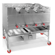 American Range AHSR-48_LP - Horizontal Broiler With Rotisseries Built-In, Gas, 48" Wide