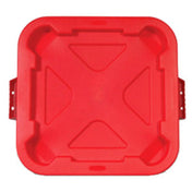 Rubbermaid FG352900RED - Snap-Lock® Container Lid, 22"D X 2-1/8"H, For 3526 Container