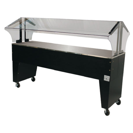 Advance Tabco B5-STU-B Portable Solid Top Buffet Table 77-3/4"W X 35"D X 53"H