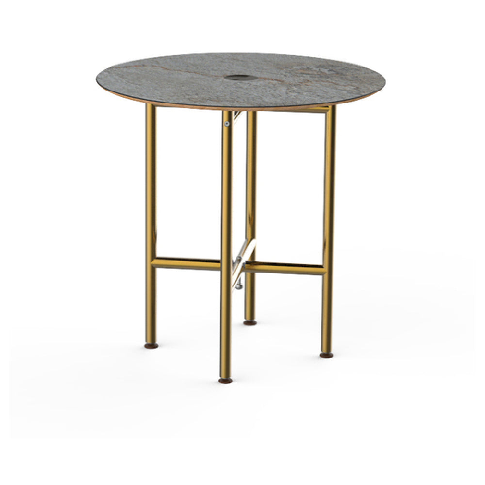 Steelite MGCCVR01GBXX Mogogo Buffet Solutions Clix Table 30" Dia. X 30"H Round