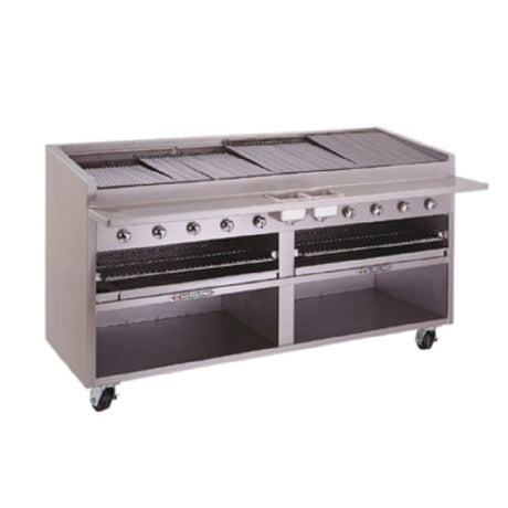 Bakers Pride F-72RS-C_LP Radiant Charbroiler Floor Model Gas