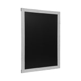 Flash Furniture HGWA-CHK32X46-WHTWSH-GG Canterbury Magnetic Wall Mount Chalkboard Sign