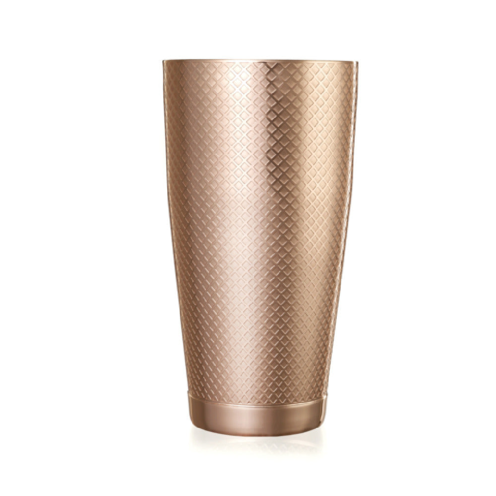 Mercer Culinary M37199CP Barfly® Diamond Lattice Shaker 28 Oz. 3-5/8" Dia. X 7"H