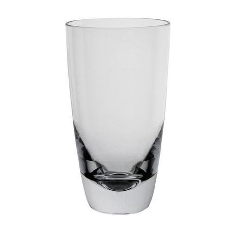 Steelite 7030DR058 Tall Glass 14-1/4 Oz. (H 5-5/8" M 3-1/8" T 3-1/8" B 1-7/8") Polycrystal®