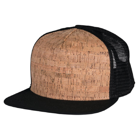 Chef Works 1541174BLKSM Skater Hat 100% Polyurethane Cork Front 100% Polyester Mesh Back