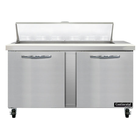 Continental Refrigerator SW60N12 Sandwich Unit 60"W 17.0 Cu Ft Capacity