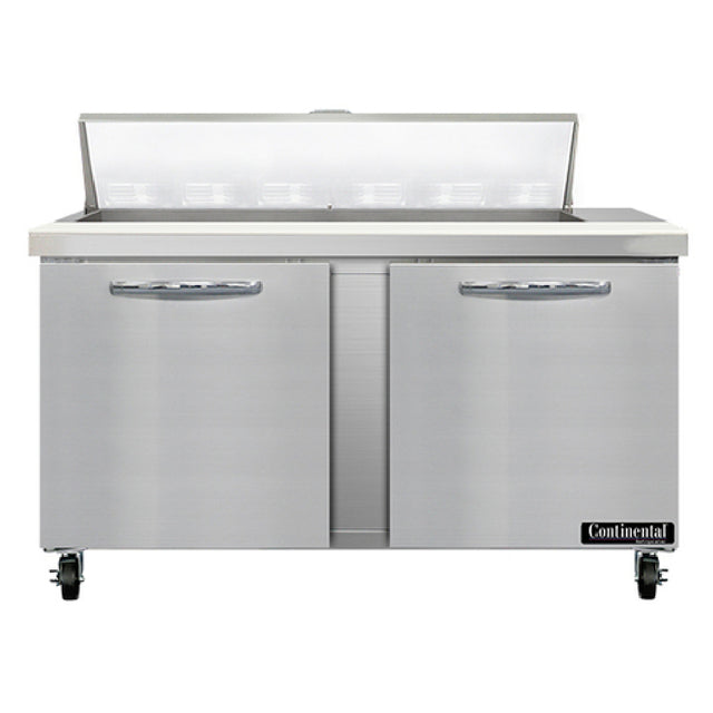Continental Refrigerator SW60N12 Sandwich Unit 60"W 17.0 Cu Ft Capacity