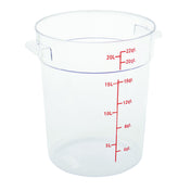Hubert 41802 - Hubert® Food Storage Container, 13-3/4" Dia. X 15"D, Round