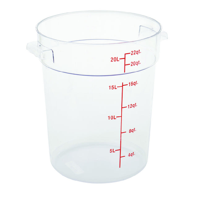 Hubert 41802 - Hubert® Food Storage Container, 13-3/4" Dia. X 15"D, Round